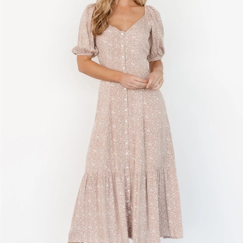 Baltic Born Mathilda Button Maxi Dress M